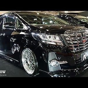 (4K)VLANE TOYOTA 30 ALPHARD ブレーン30系アルファード - 大阪オートメッセ2016 - YouTube