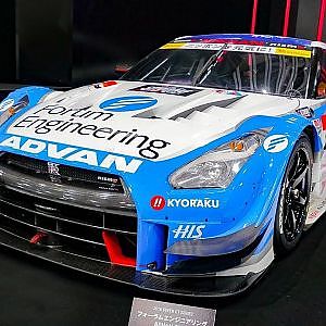 (HD)ADVAN NISAN GT-R SUPER FORMULA 2016 フォーラムエンジニアリング日産GTRカスタム - 東京オートサロン2017 - YouTube