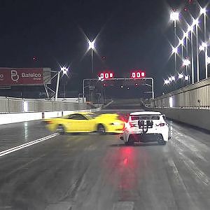 EKanooRacing's Super Street V8 Lexus RCF avoids an accident
