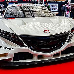 (4K)GT500 No.99 NSX Concept-GT ホンダNSX・コンセプトGT - 大阪オートメッセ2017