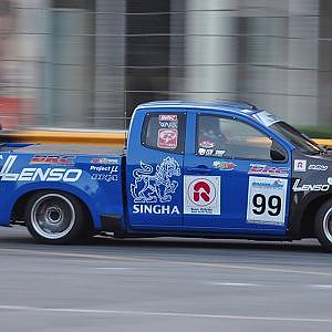 Isuzu D-MAX (No.99) in Thailand Super Series 2015 Round 8