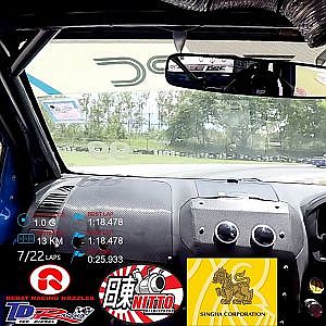 Isuzu D-MAX (No.99) in Thailand Super Series 2015 Round 6